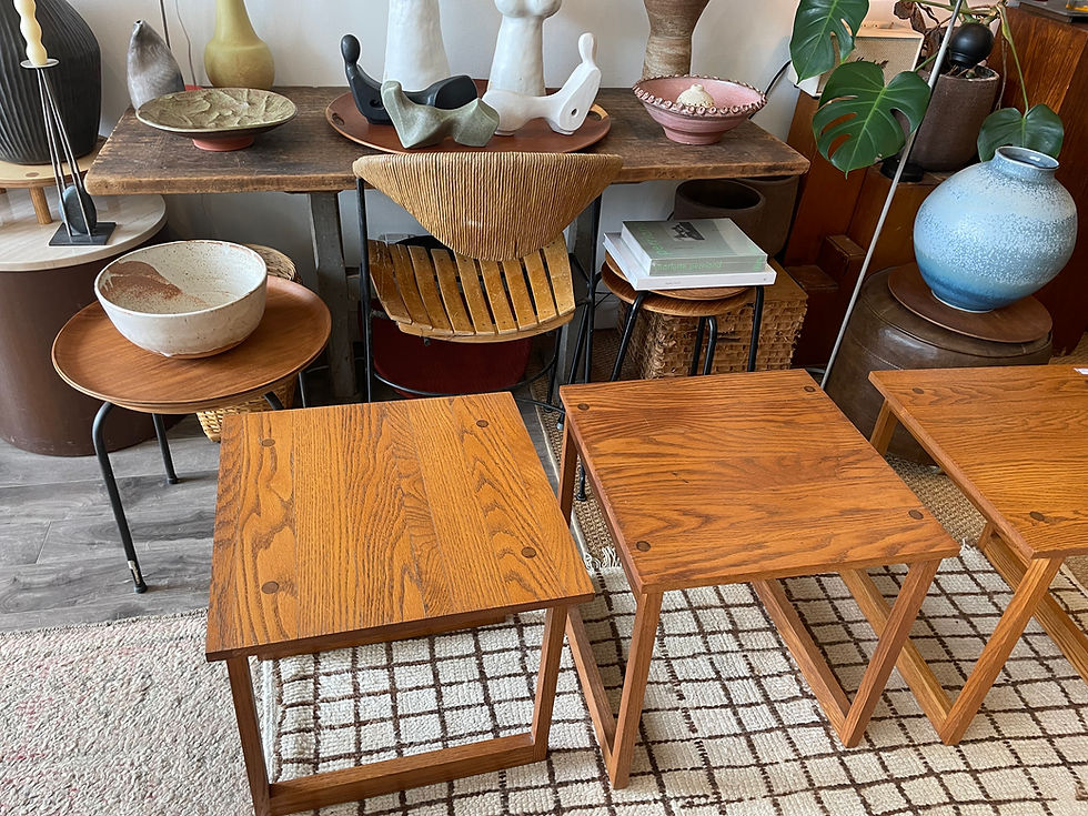 Thumbnail: 1970's Nesting Cube Tables