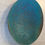 Thumbnail: CeramicTeal Oval Dish - Dan Hukill
