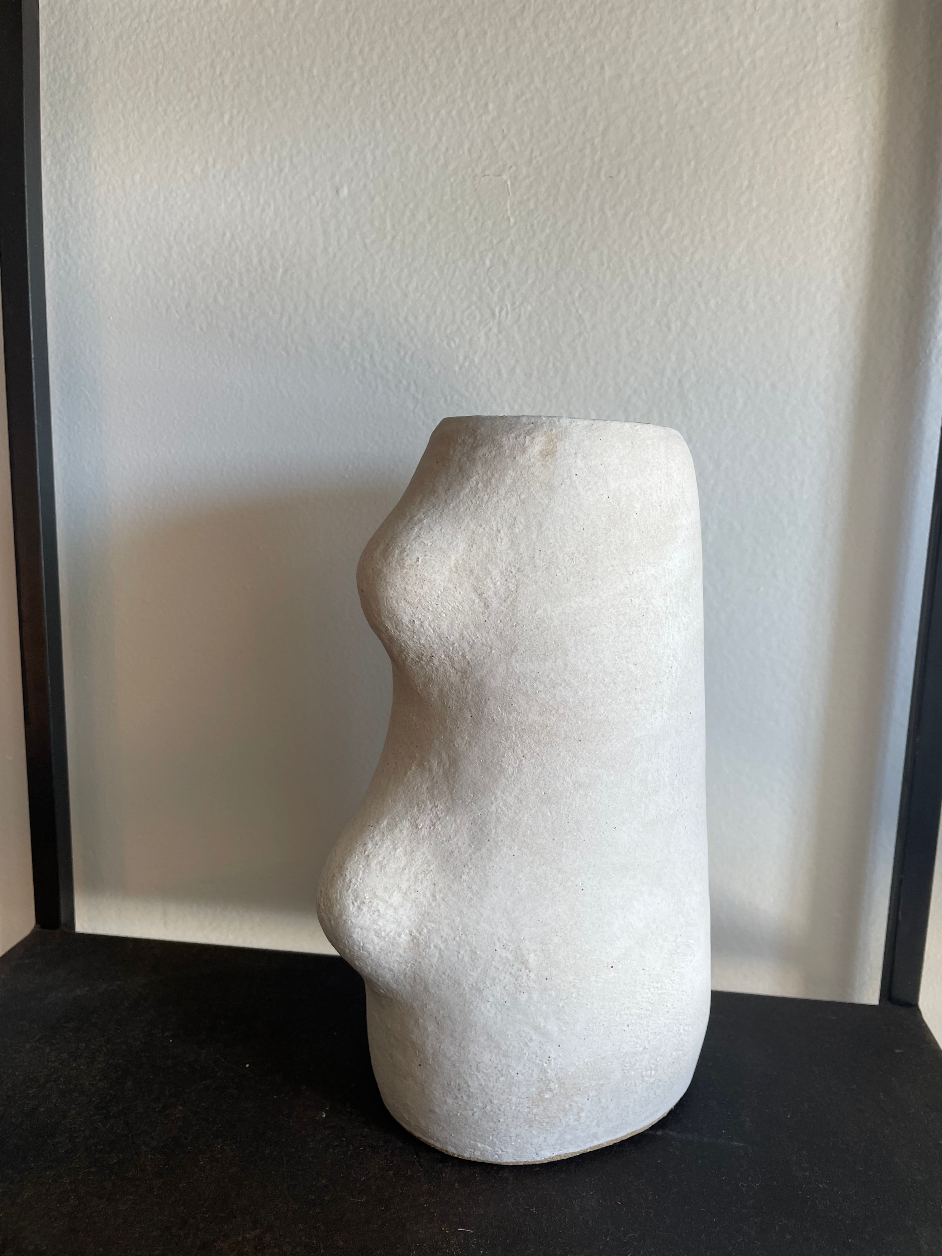 2 Linear Ceramic Blob Vessel- Medium