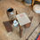 Thumbnail: Adrian Pearsall Teak and Glass End Table