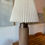 Thumbnail: Ceramic Tall  Brutalist Table Lamp