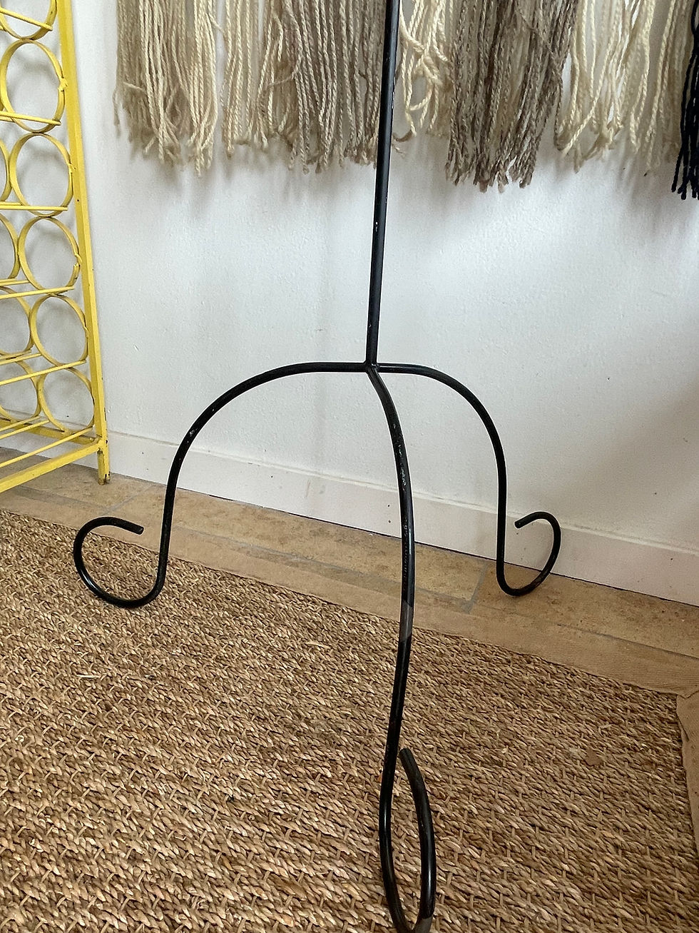 Thumbnail: Large Vintage Floor Candle Holder