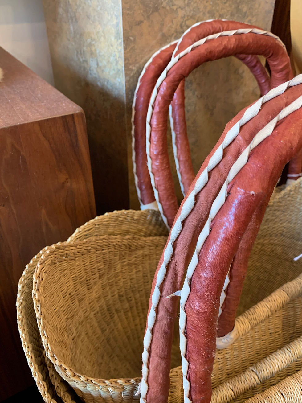 Thumbnail: Market Basket w/ Leather