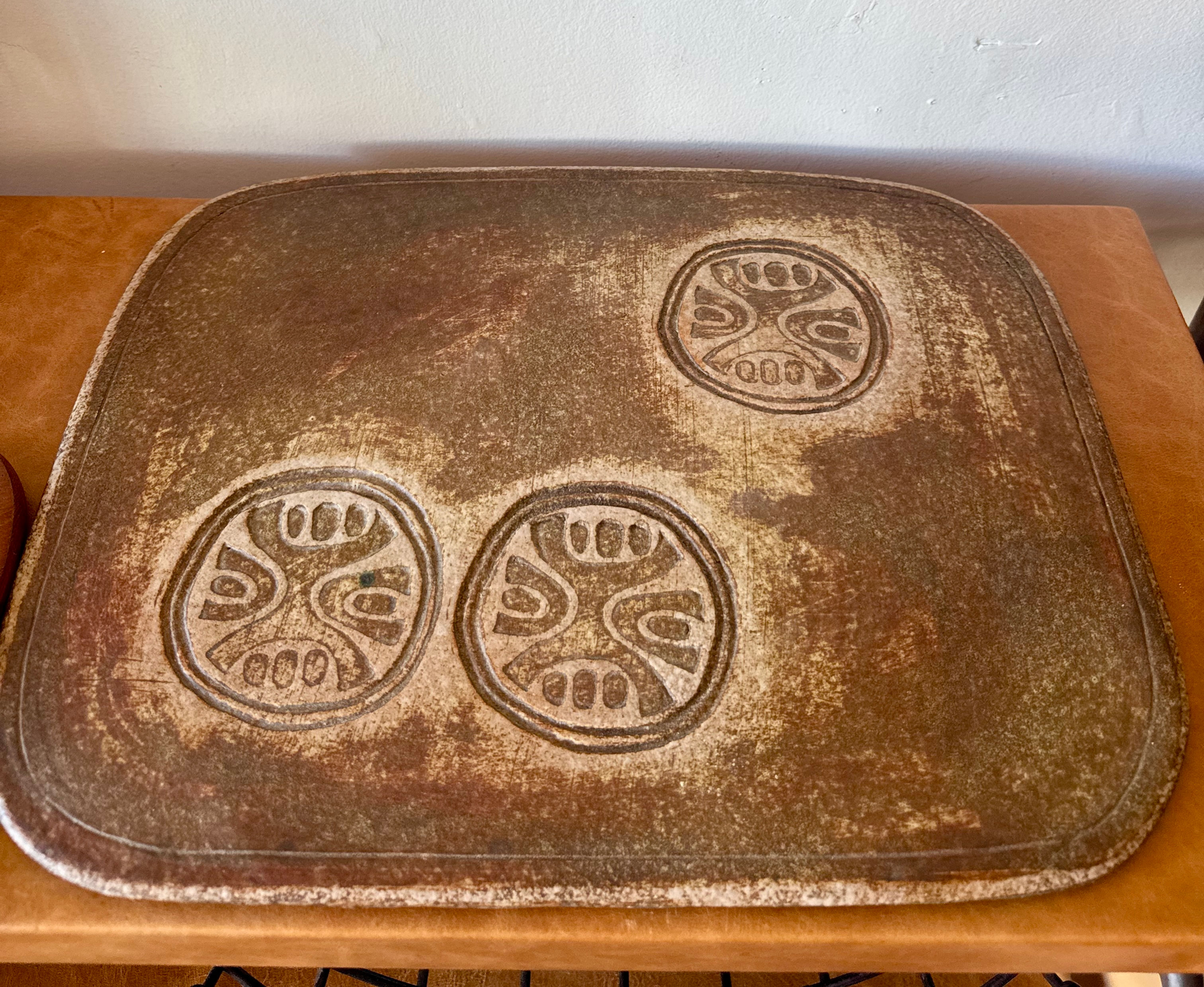 1970's Ceramic Tray