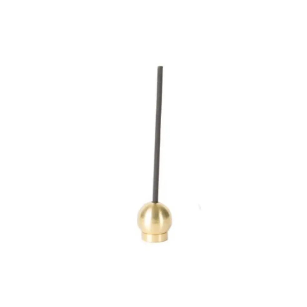 Thumbnail: Sphere - Brass Incense Holder