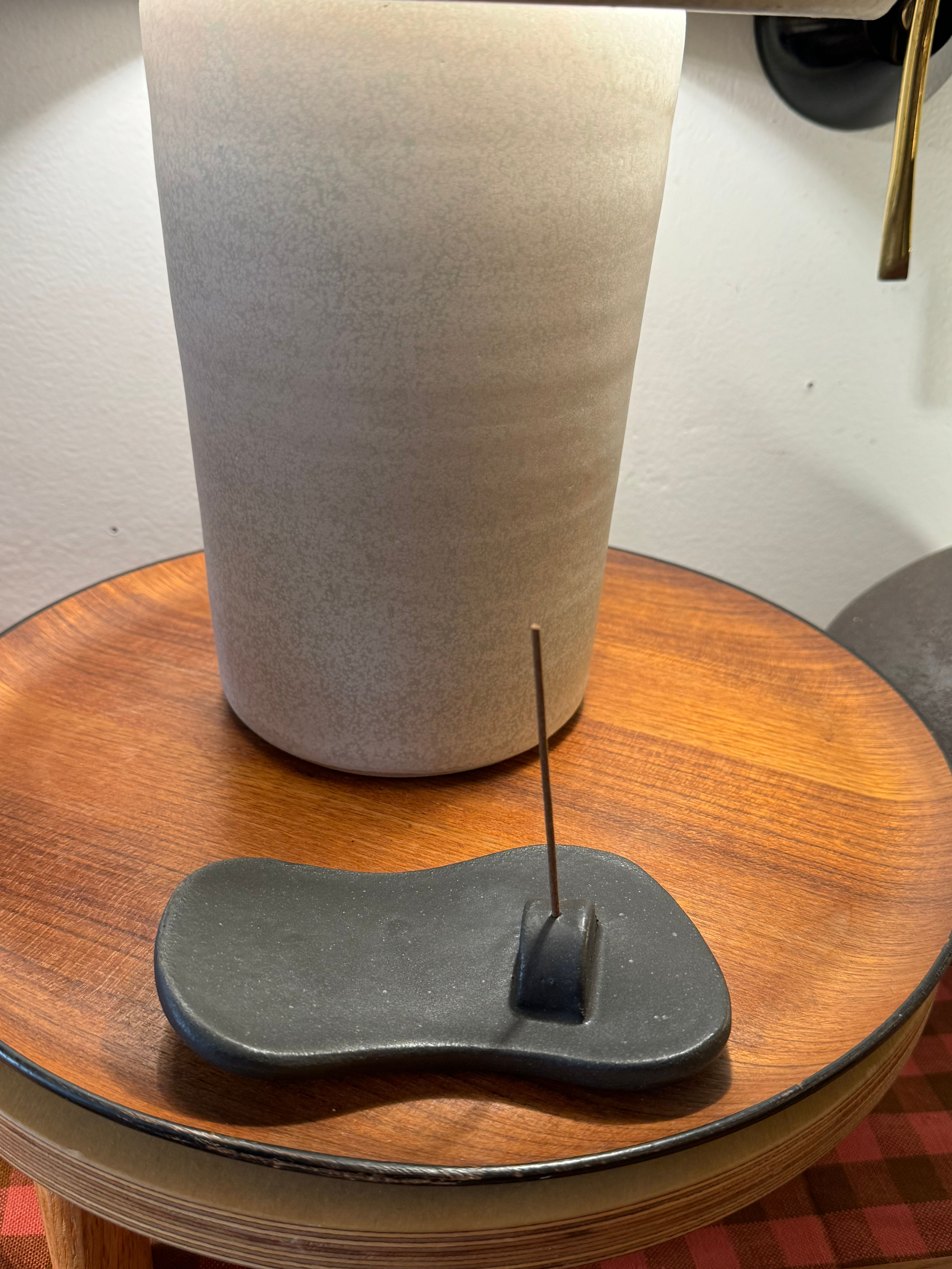 'Matt Black' Incense Holder