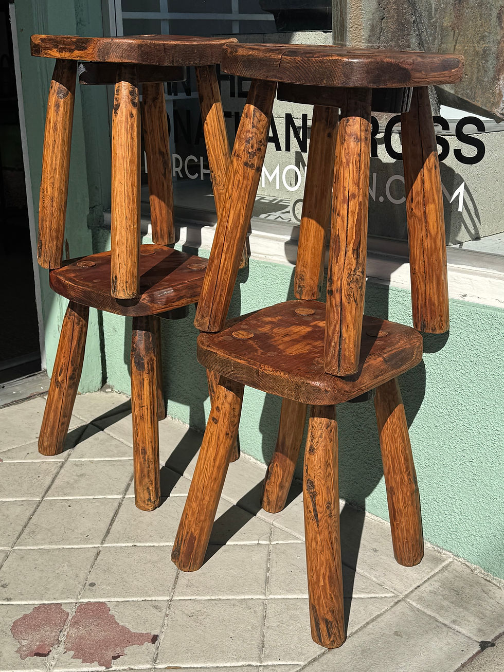Thumbnail: Primitive French Stools