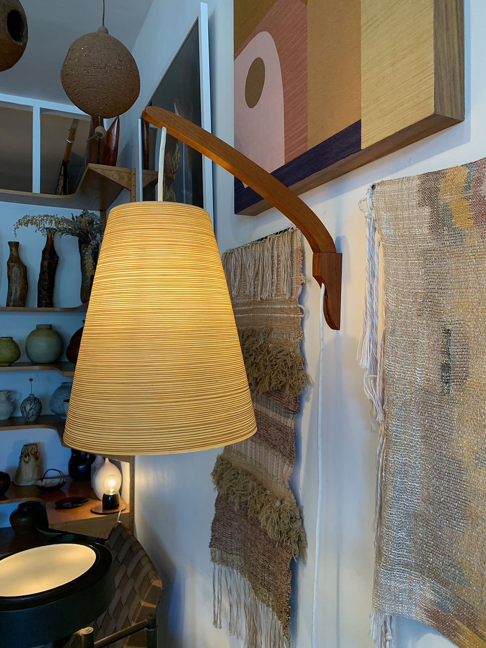 Thumbnail: Mid Century Wall Mounted Hanging Light