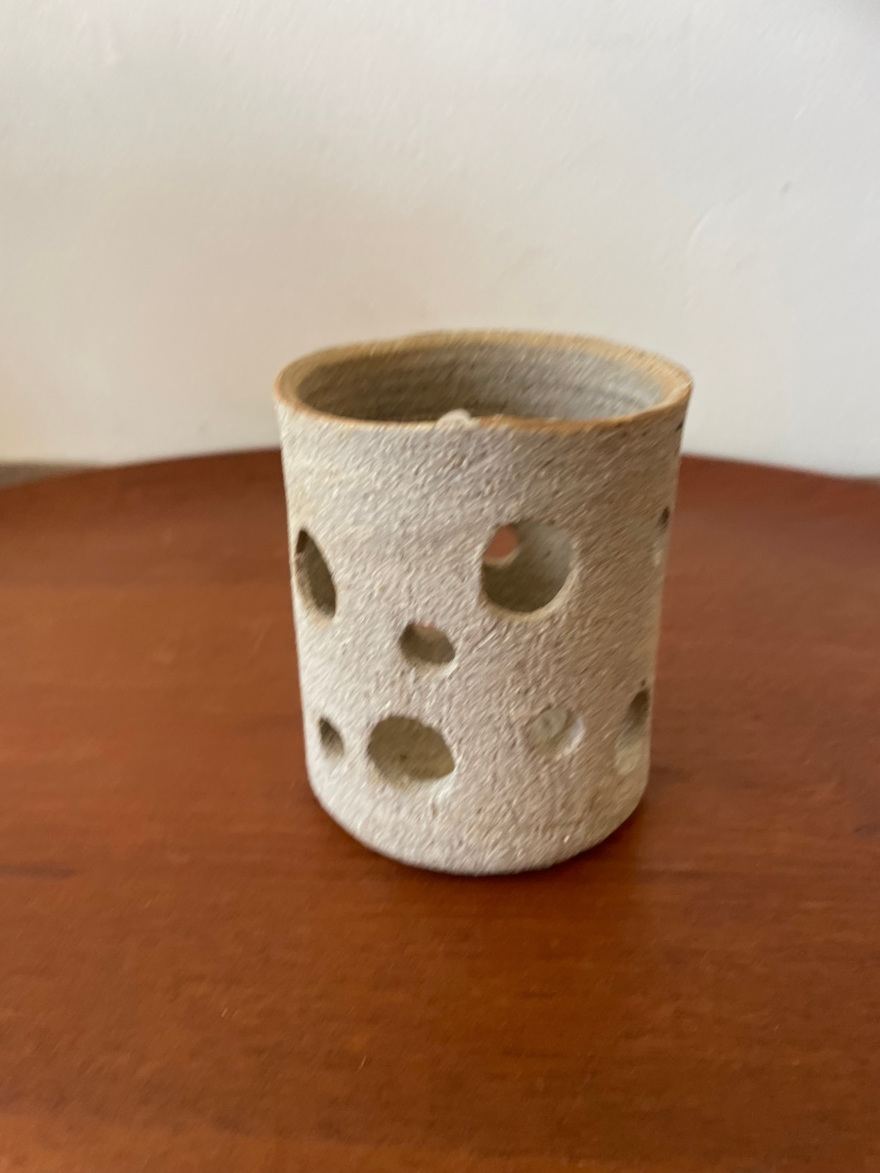Ceramic Small Candleholder