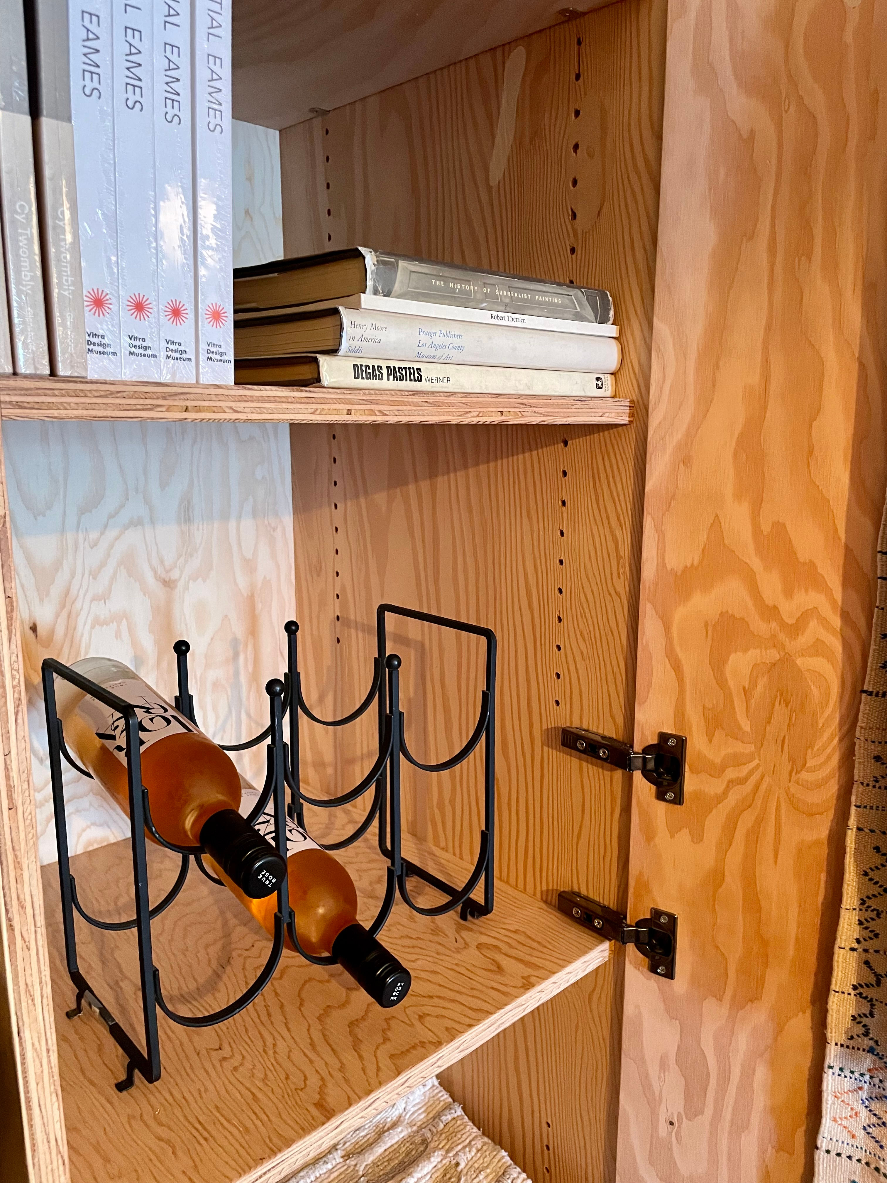 Iron Vintage Wine Rack