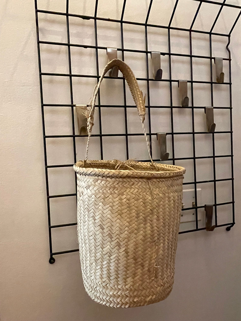 Thumbnail: Handmade Palm Market Basket