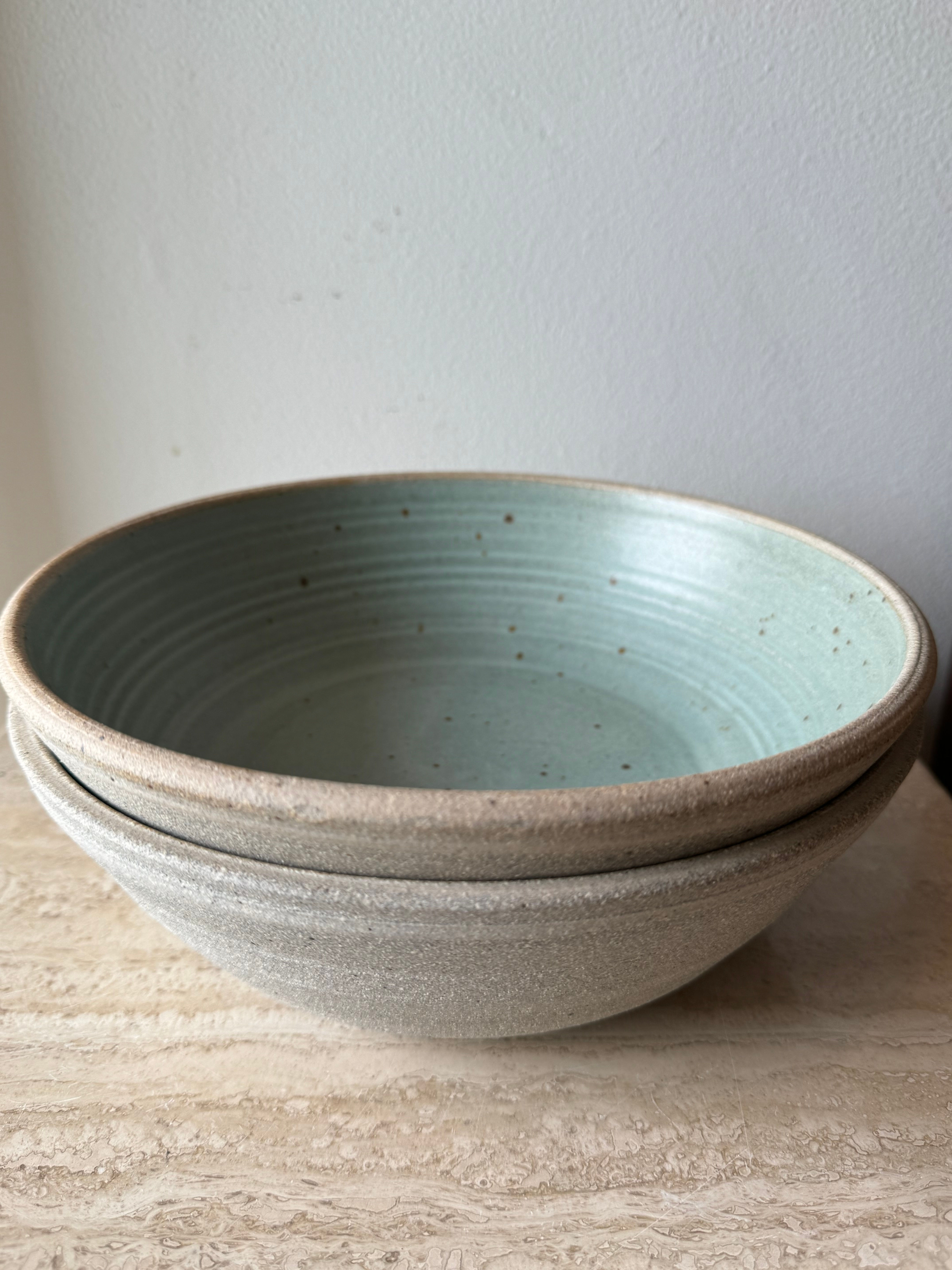 Light Blue Ceramic 'Everyday Bowl'