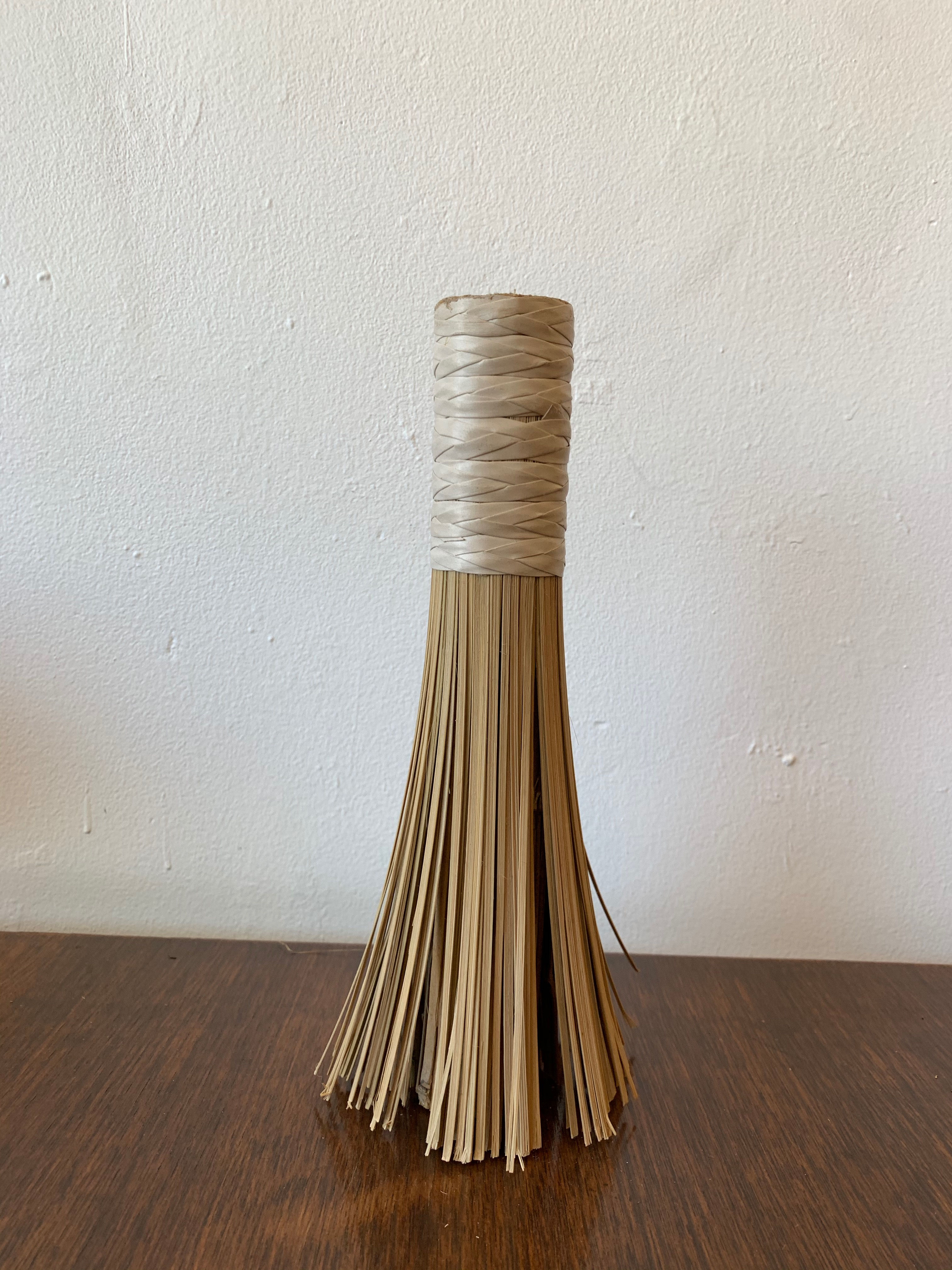 Handmade- Hand Broom w/ Leather