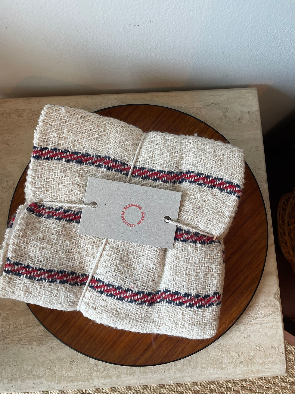 Set of 3 Cotton Everyday Cloths