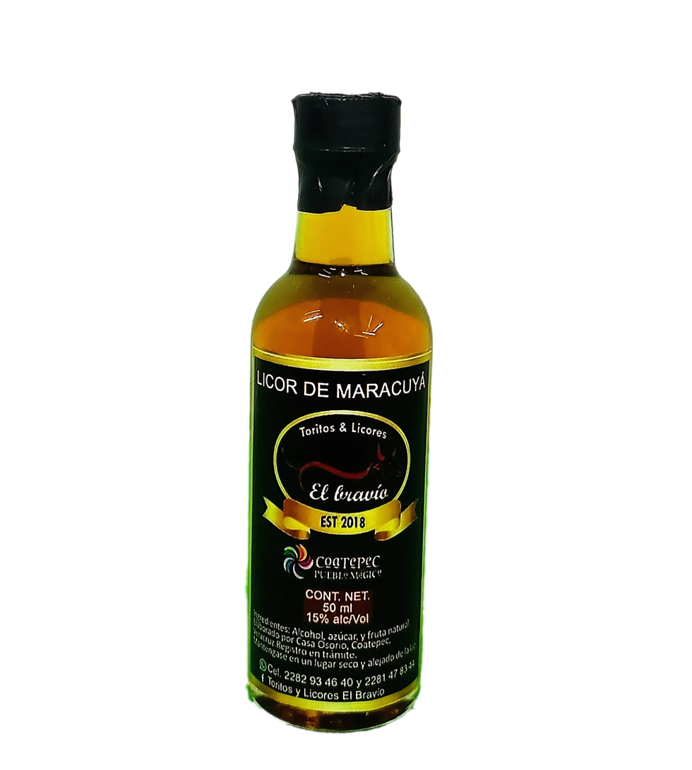 Miniatura: Licor de maracuyá