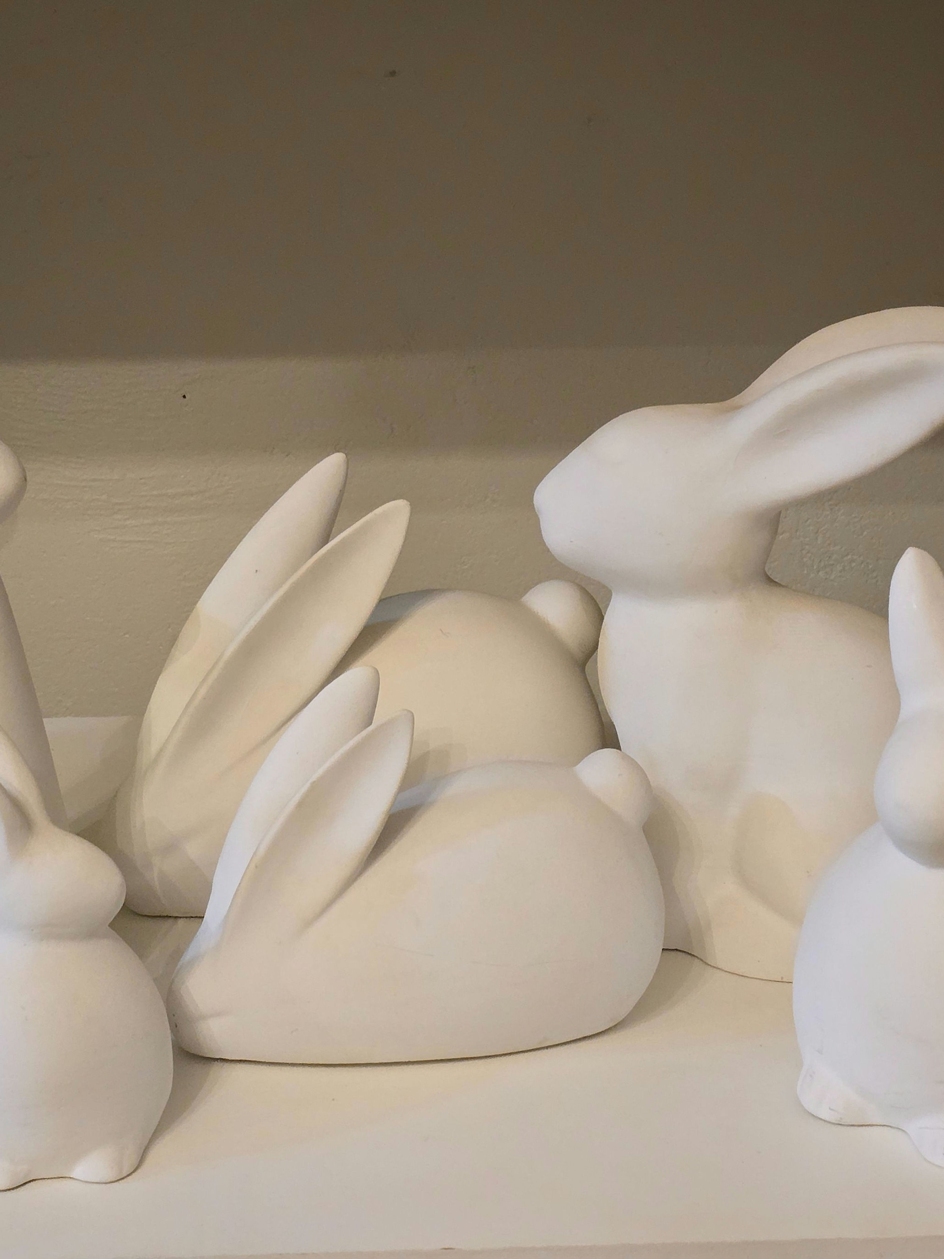 Ceramic bunnies