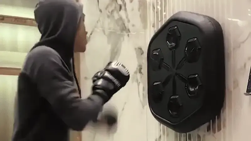 Smart Musical Boxing Machine with Bluetooth & Wall Mount