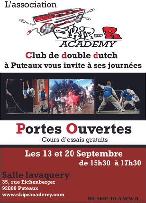 INFOS CLUB // Ouverture le 13 septembre ! 