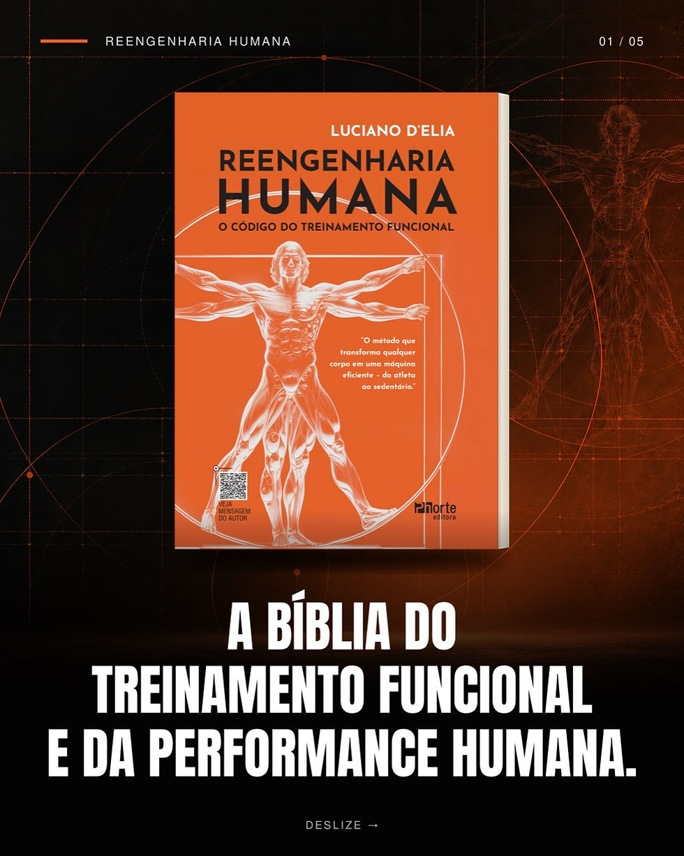 Reengenharia Humana: preparar o corpo para a vida que você quer viver — imagem original do Instagram CORE 360º.