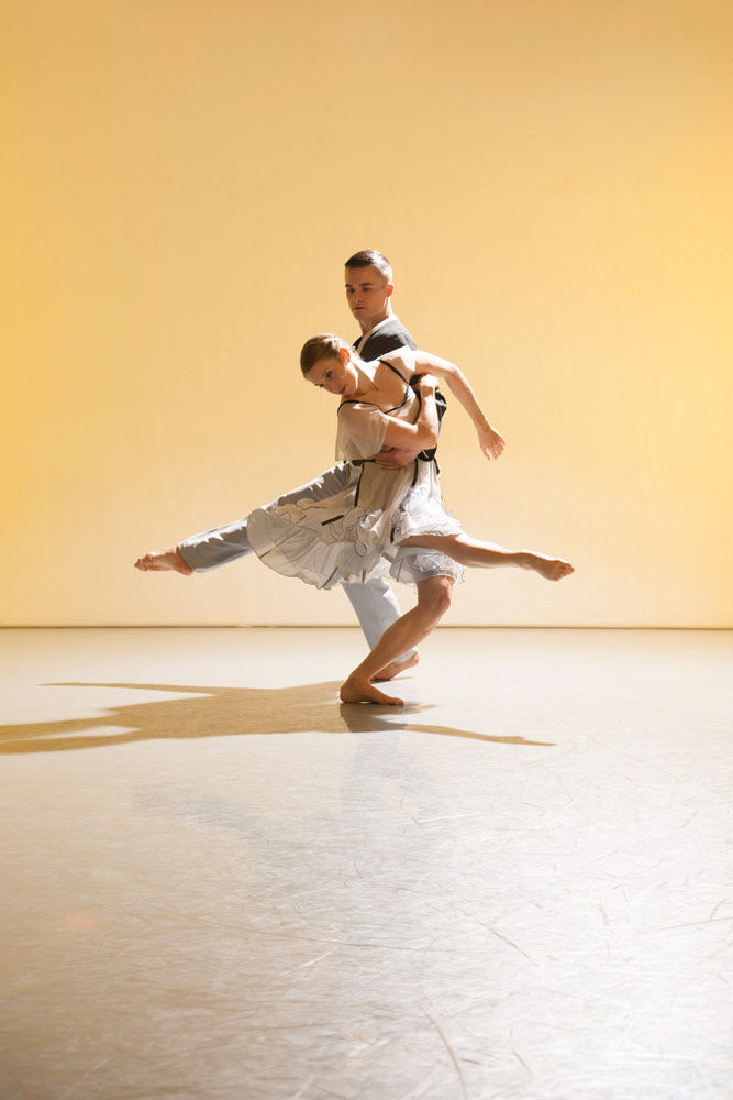 Elly Braund and Liam Riddick in Carnaval