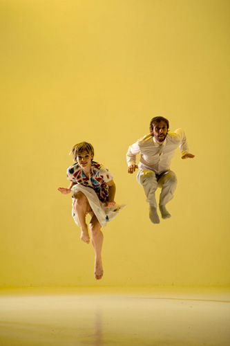 Hannah Kidd and Darren Ellis in Shuffle it Right