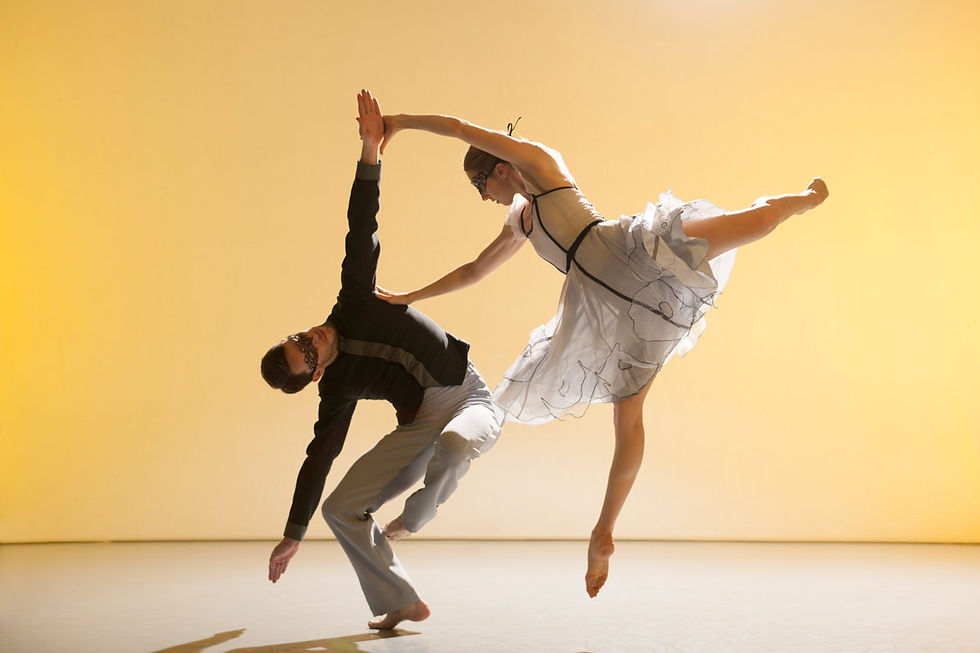 Nicholas Bodych and Elly Braund in Carnaval