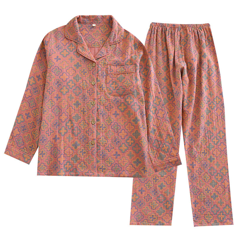 Miniatura: New Spring, Summer And Autumn Couple Sets, Fresh And Sweet Long-sleeved Trouser