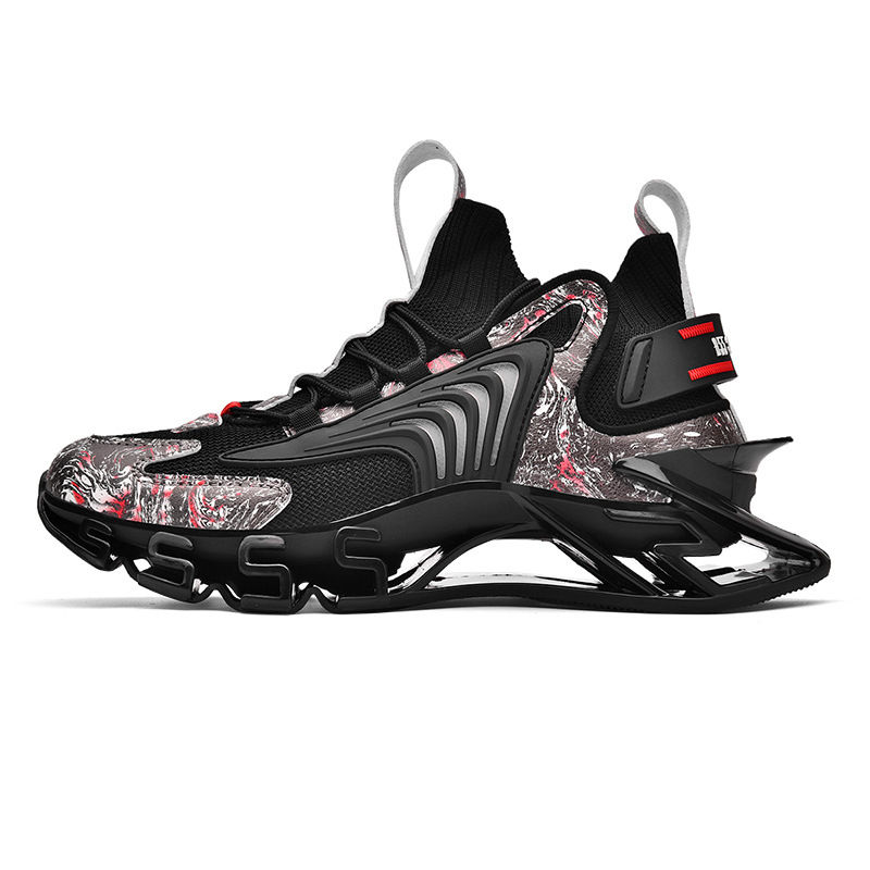 Miniatura: Autumn And Winter New Men's Shoes Blade National Trend Running Shoes Mesh 
