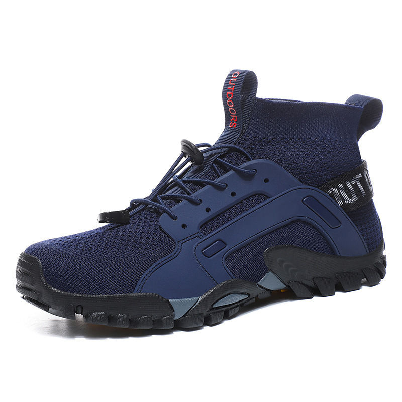 Miniatura: Men's Outdoor Mountaineering Running Shoes Flying Woven Mesh Quick-drying 