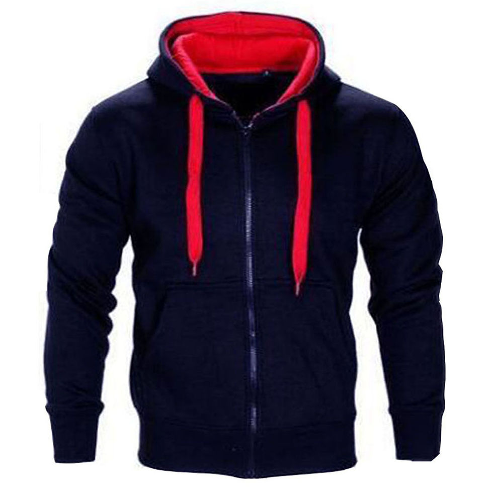 Miniatura: New Autumn And Winter Men's Zipper Hoodie Cardigan Sweater Fashion Color S