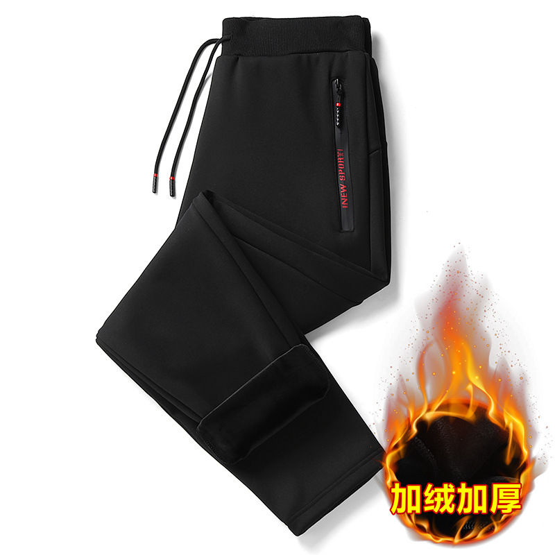Miniatura: Men's Velvet Thickened Sweatpants Autumn And Winter Trousers Sports Men 
