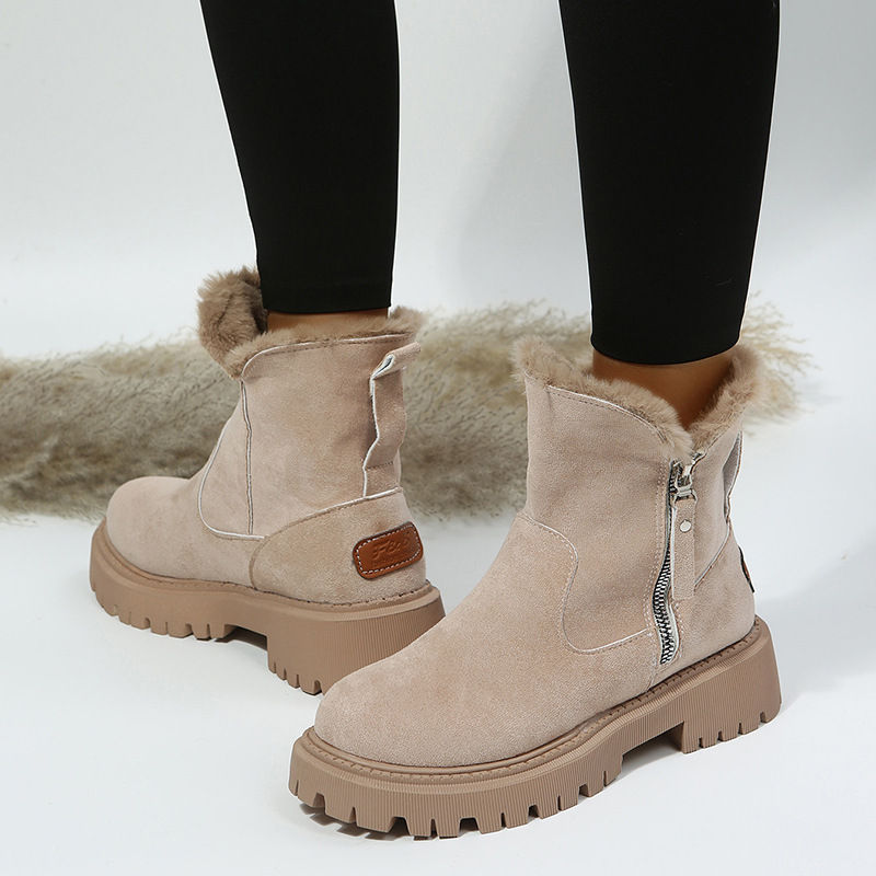 Miniatura: Snow Boots For Women Winter New Style Velvet Women's Shoes Warm Boots AliE