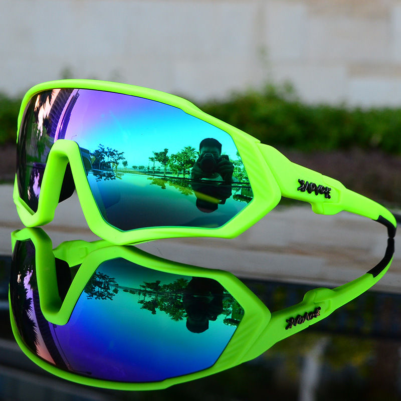 Miniatura: Kapvoe Cycling Glasses New Full Frame Outdoor Sports Polarized Goggles Road Mot