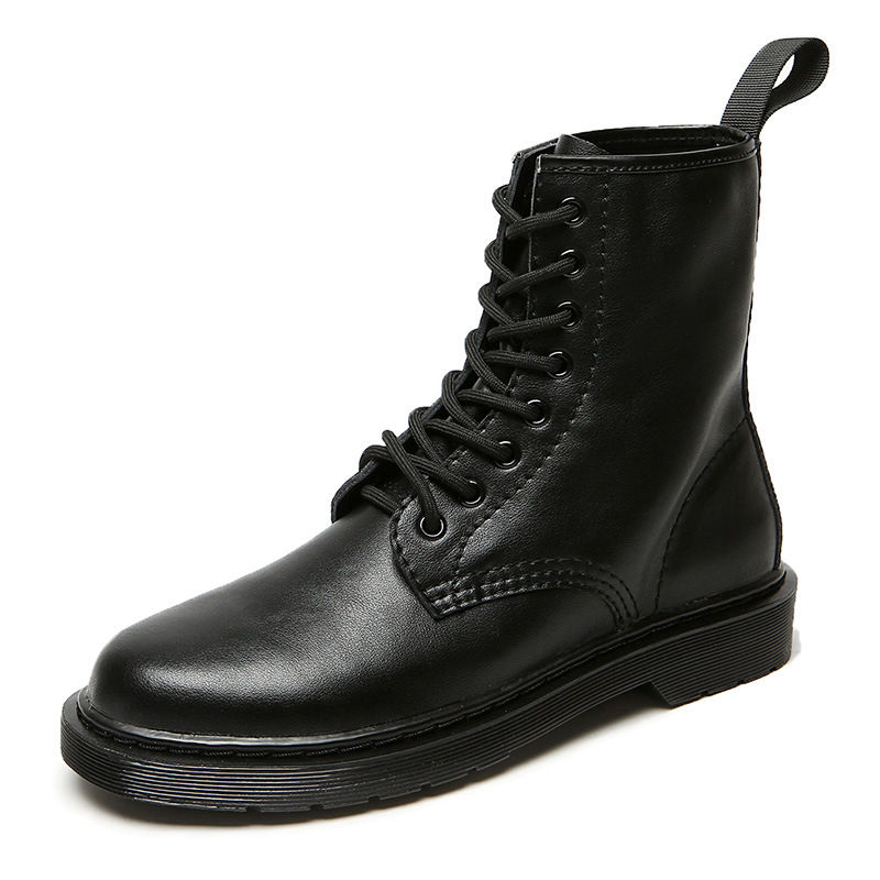 Miniatura: New British Martin Boots Ins Genuine Leather Tooling Locomotive All-Match Hong 