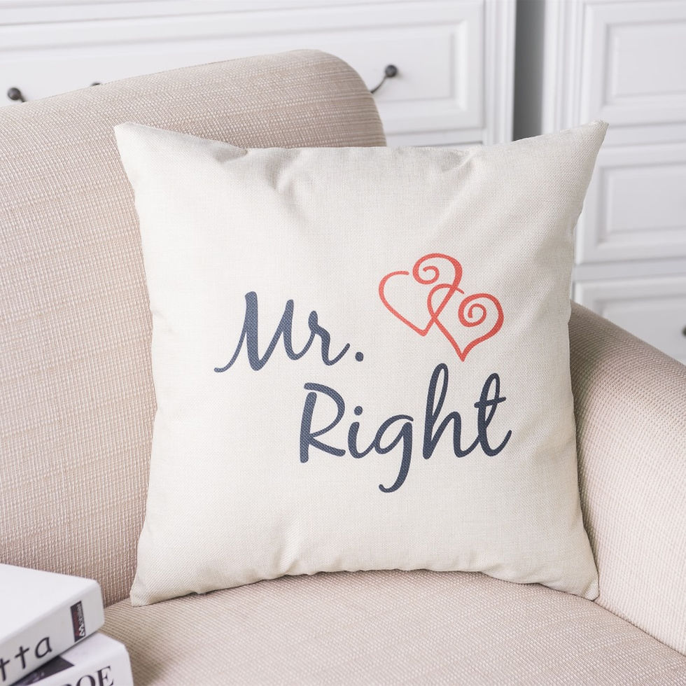 Miniatura: Pillowcase Bedside Cushion Valentine's Day Backrest Couple Pillow