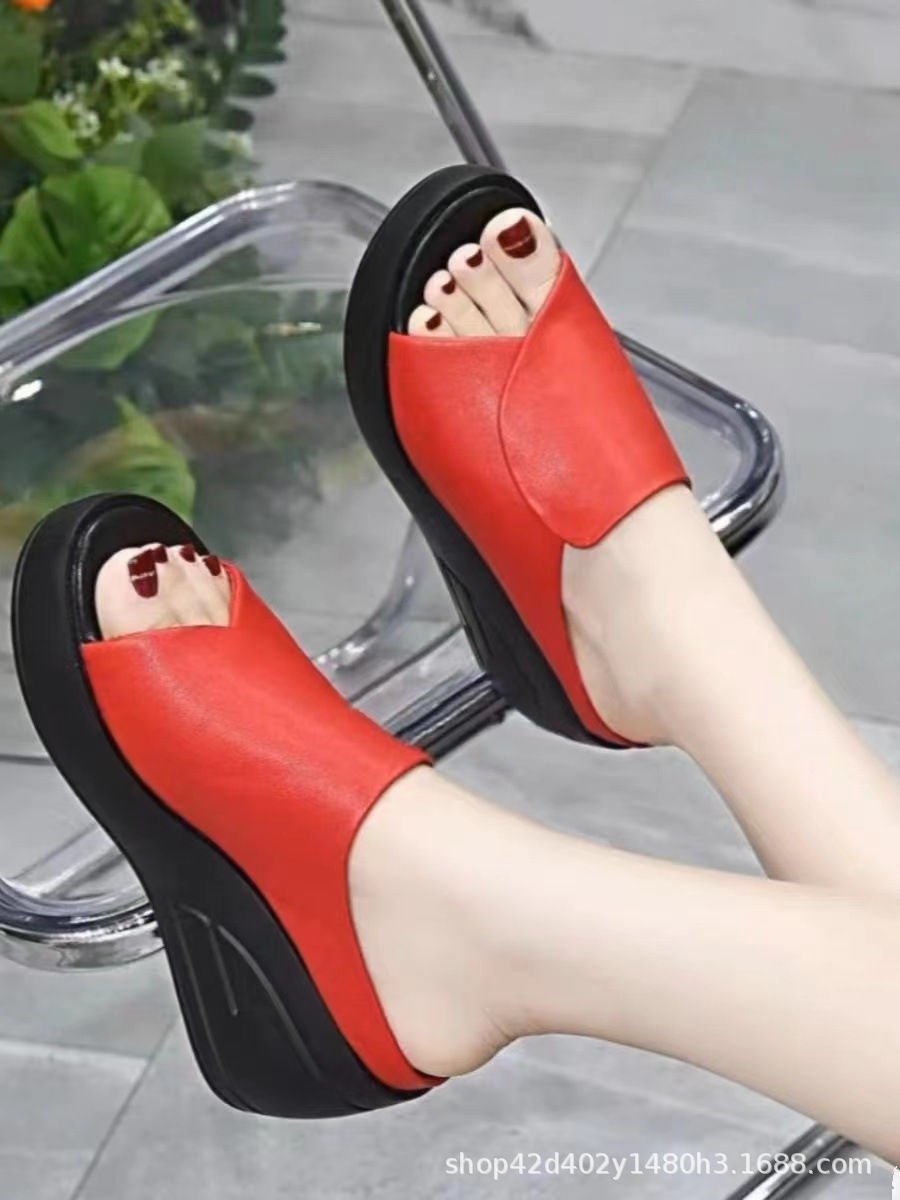 Miniatura: 35-42 Large Size Summer Heightening Cross-border Women's Sandals Korean St