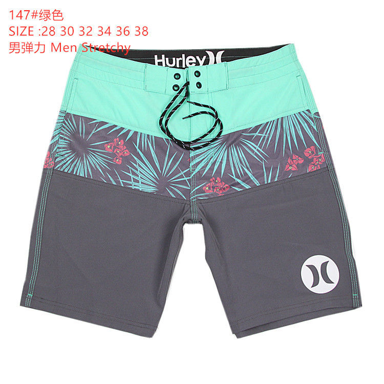Miniatura: 2023 Summer New Waterproof Four-sided Elastic Surfing Shorts Casual Sports Quic