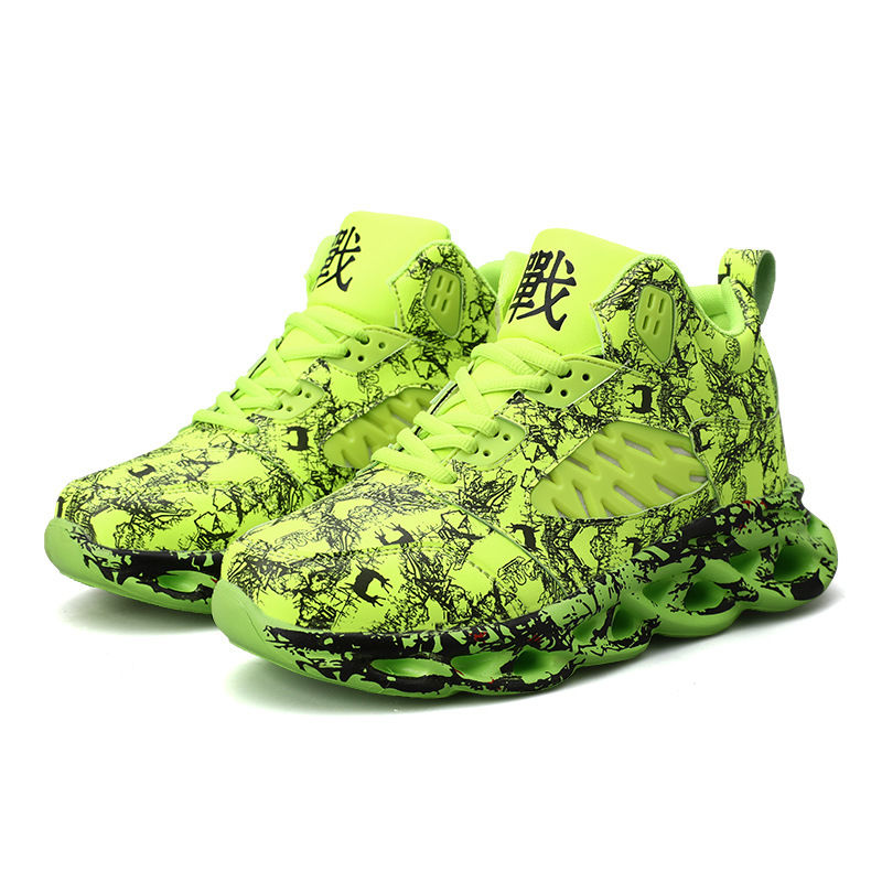 Miniatura: Men's Shoes, Four-season Sports Shoes Twist Soles, Versatile Youth Graffit