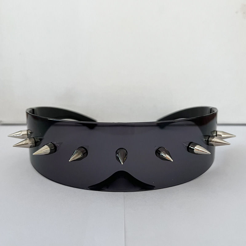 Miniatura: Personality Fashion Rivet Sunglasses Male And Female Prom Props
