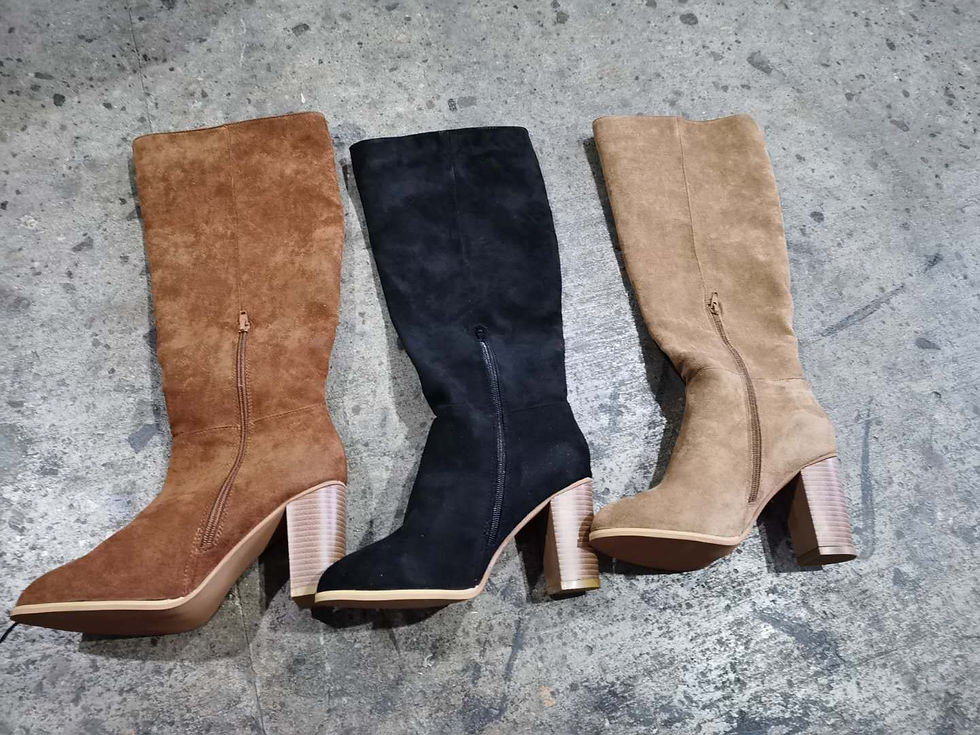Miniatura: Over-the-knee Boots For Women 2020 Autumn And Winter New Style Thick Heel High 