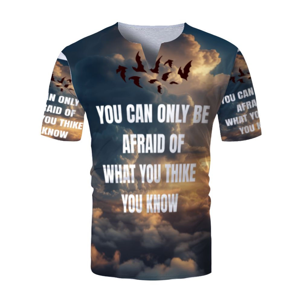 V-neck short sleeve