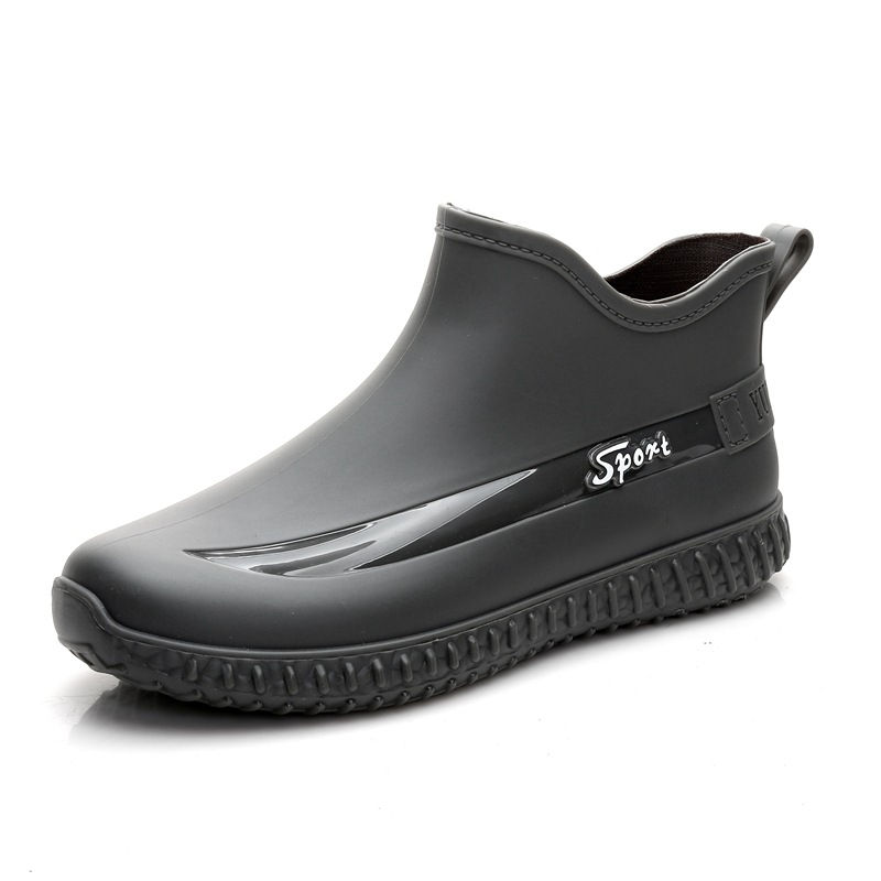 Miniatura: Rain Boots Short Tube Men&amp;amp;#039;s Non-slip Wear-resistant Sea Fishing Wa
