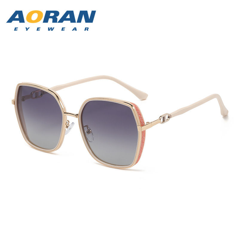 Miniatura: Sunglasses Women's Summer Sunscreen Anti-ultraviolet  New Trendy Big Face 