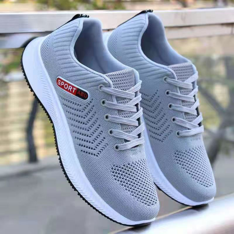 Miniatura: Spring New Men's Fly Woven Mesh Sports Shoes
