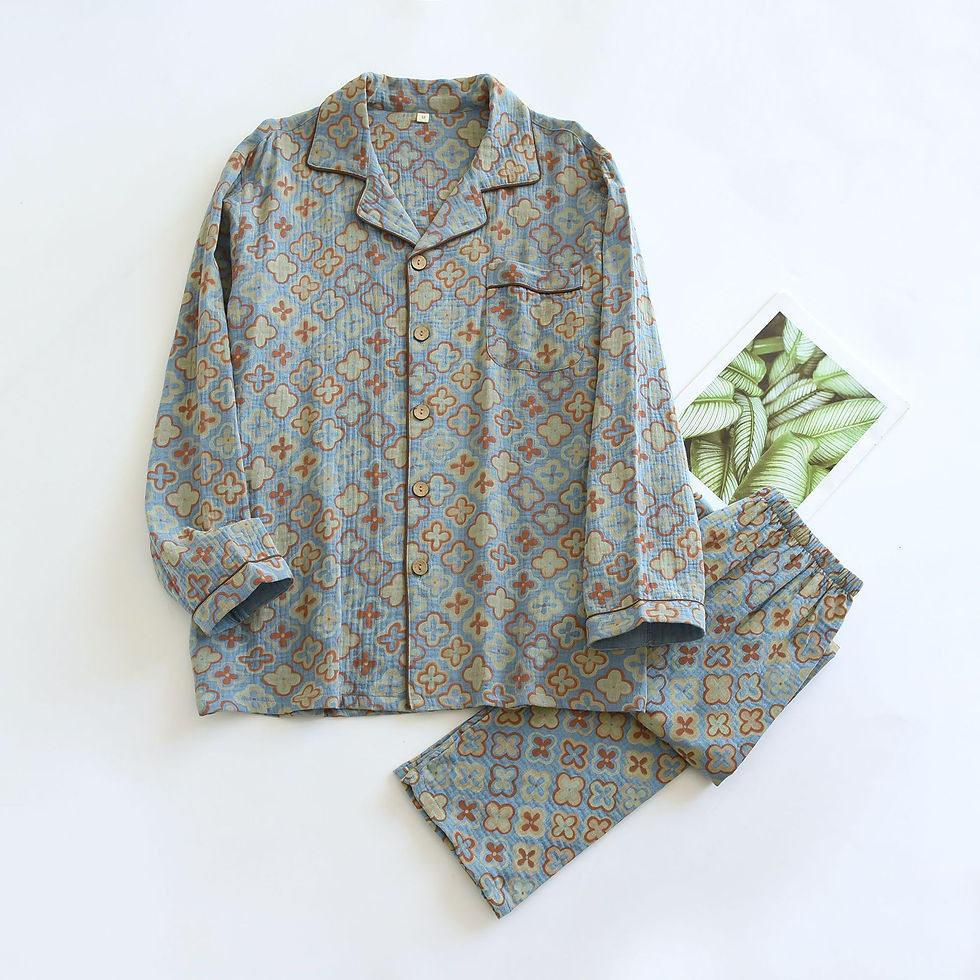 Miniatura: New Spring, Summer And Autumn Couple Sets, Fresh And Sweet Long-sleeved Trouser