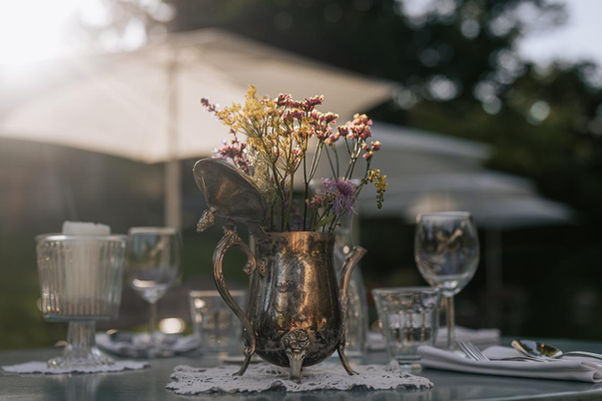Tischdeko Hochzeit Leipzig Foto