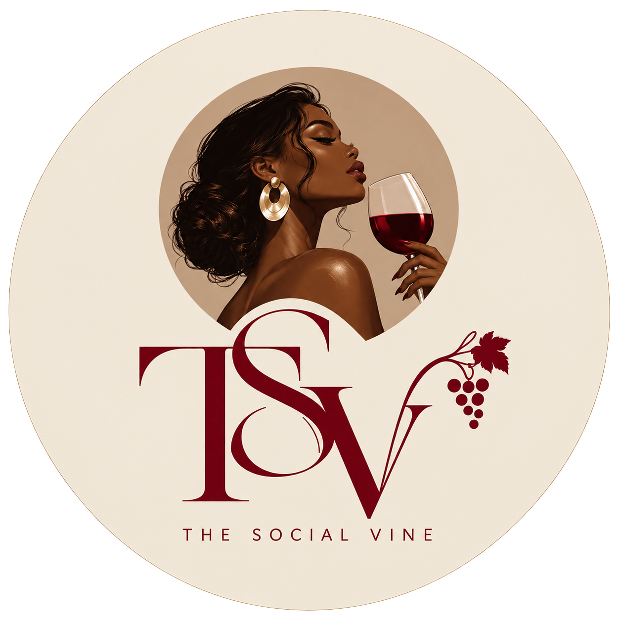 The Social Vine TSV logo