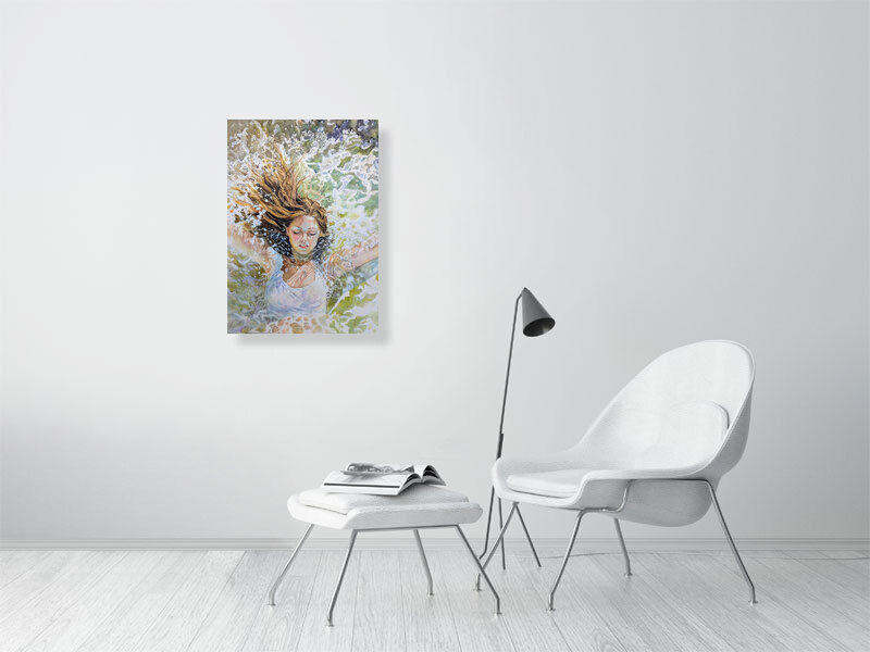 Thumbnail: 18x24 Falling into Me