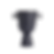 tall vase, black, round handles