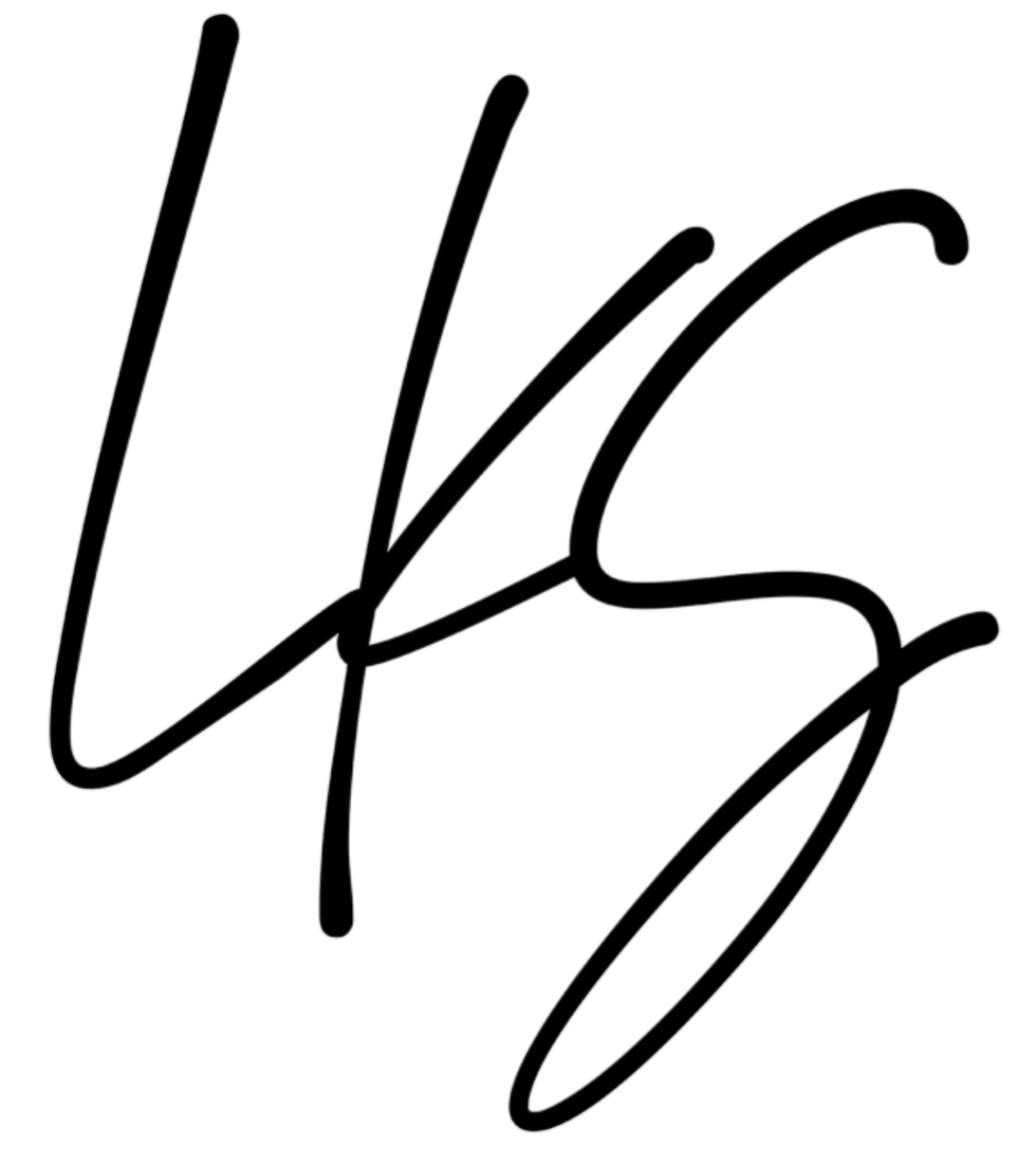 LKS INITIALS IN SCRIPT
